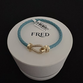 Feiden full diamond diamond horseshoe buckle bracelet-3996  